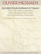 cover for Music for Soprano and Piano [Oeuvres Pour Soprano et Piano]