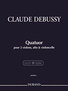 cover for Quatuor: String Quartet in G minor, Op. 10