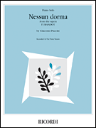 cover for Nessun Dorma (from the opera Turandot)