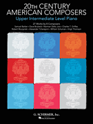 cover for 20th Century American Composers - Upper Intermediate Level Piano
