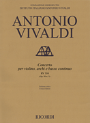 cover for Concerto G Major, RV 310, Op. III, No. 3