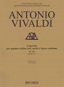 cover for Concerto D Major, RV 549, Op. III, No. 1