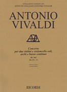 cover for Concerto D Minor, RV 565, Op. III, No. 11