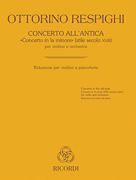 cover for Concerto all'antica