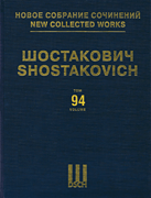 cover for New Collected Works of Dmitri Shostakovich - Volume 94