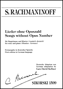cover for Songs Without Opus Number