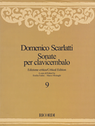 cover for Sonate per Clavicembalo Volume 9 Critical Edition