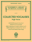 cover for Collected Vocalises: High Voice - Concone, Lutgen, Sieber, Vaccai