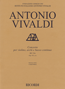 cover for Concerto for Violin, Strings and Basso Continuo - RV216, Op. 6 No. 4