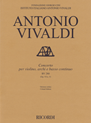 cover for Concerto for Violin, Strings and Basso Continuo - RV280, Op. 6 No. 5
