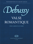 cover for Valse Romantique Clarinet and Piano