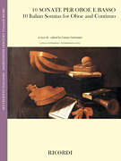 cover for 10 Italian Sonatas Oboe and Continuo