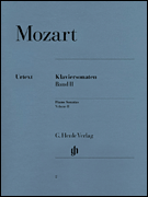 cover for Piano Sonatas - Volume II