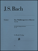 cover for The Well-Tempered Clavier - Part II, BWV 870-893