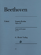 cover for Septet in E-flat Major, Op. 20