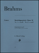 cover for String Quartets, Op. 51