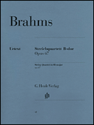 cover for String Quartet in B-flat Major, Op. 67