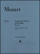 cover for Sonatas for Piano and Violin - Volume I