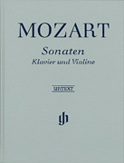 cover for Sonatas for Piano and Violin - Volumes I-III