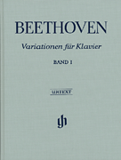 cover for Variations for Piano - Volume I