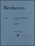cover for Variations for Piano - Volume II