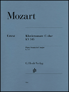 cover for Piano Sonata in C Major K545 (Facile)