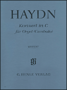cover for Concerto for Organ (Harpsichord) with String Instruments C Major Hob.XVIII:10