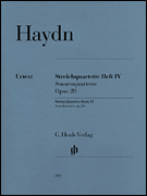 cover for String Quartets, Vol. IV, Op. 20 (Sun Quartets)