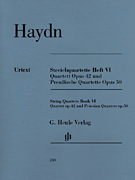 cover for String Quartets, Vol. VI, Op.42 and Op.50 (Prussian Quartets)
