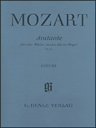 cover for Andante F Major for a Musical Clock K616