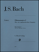 cover for Flute Sonatas - Volume 1
