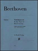 cover for Concerto in D Major Op. 61