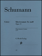 cover for Piano Sonata in F Sharp minor Op. 11