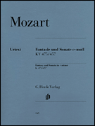 cover for Fantasy and Sonata C minor K475/457