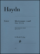 cover for Piano Sonata in E minor Hob.XVI:34