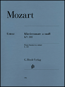 cover for Piano Sonata in A minor K310 (300d)