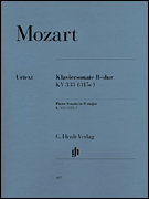 cover for Piano Sonata in B Flat Major K333 (315c)