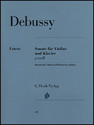 cover for Sonata for Violin and Piano
