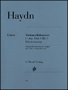 cover for Concerto for Violoncello and Orchestra C Major Hob.VIIb:1