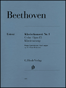 cover for Concerto for Piano and Orchestra C Major Op. 15, No. 1