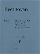 cover for Concerto for Piano and Orchestra B Flat Major Op. 19, No. 2