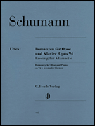 cover for Romances for Oboe and Piano, Op. 94