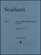 cover for Selected Piano Sonatas - Volume III
