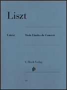 cover for 3 Études de Concert