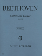 cover for Complete Songs for Voice and Piano - Volume I