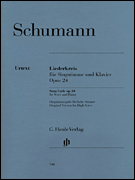 cover for Song Cycle (Liederkreis) Op. 24