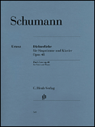 cover for Dichterliebe for Voice and Piano, Op. 48