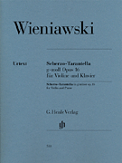 cover for Scherzo-Tarantella in G minor, Op. 16