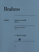 cover for Scherzo in E-Flat minor, Op. 4