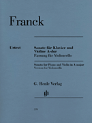 cover for Violin Sonata A Major